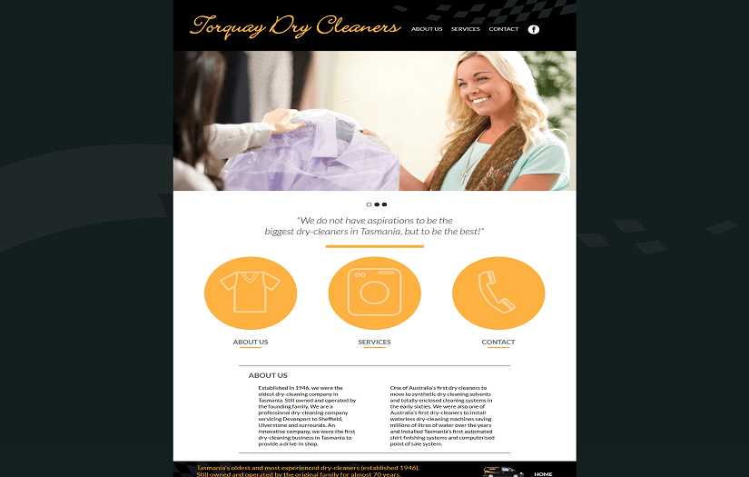 Torquay Dry Cleaners screenshot 1